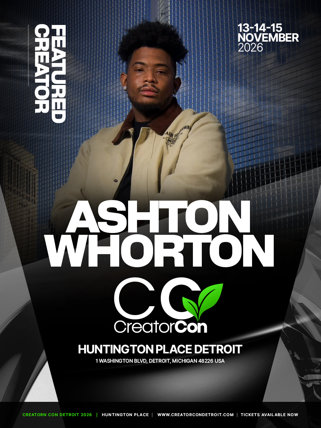Featured creator Ashton Whorton