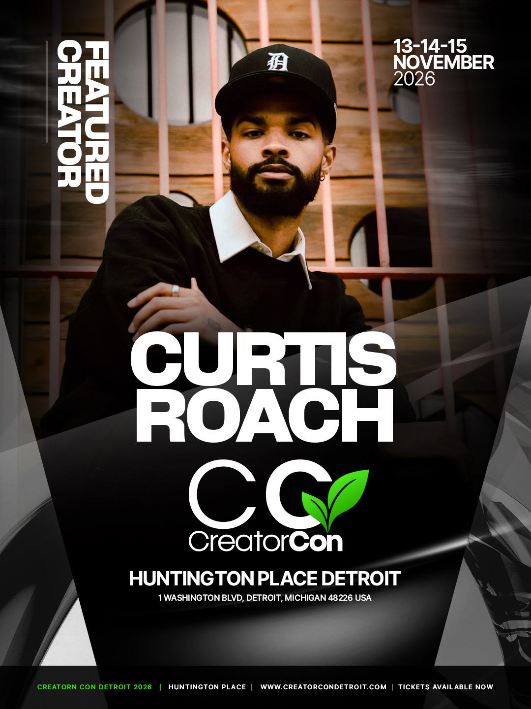 Featured creator Curtis Roach