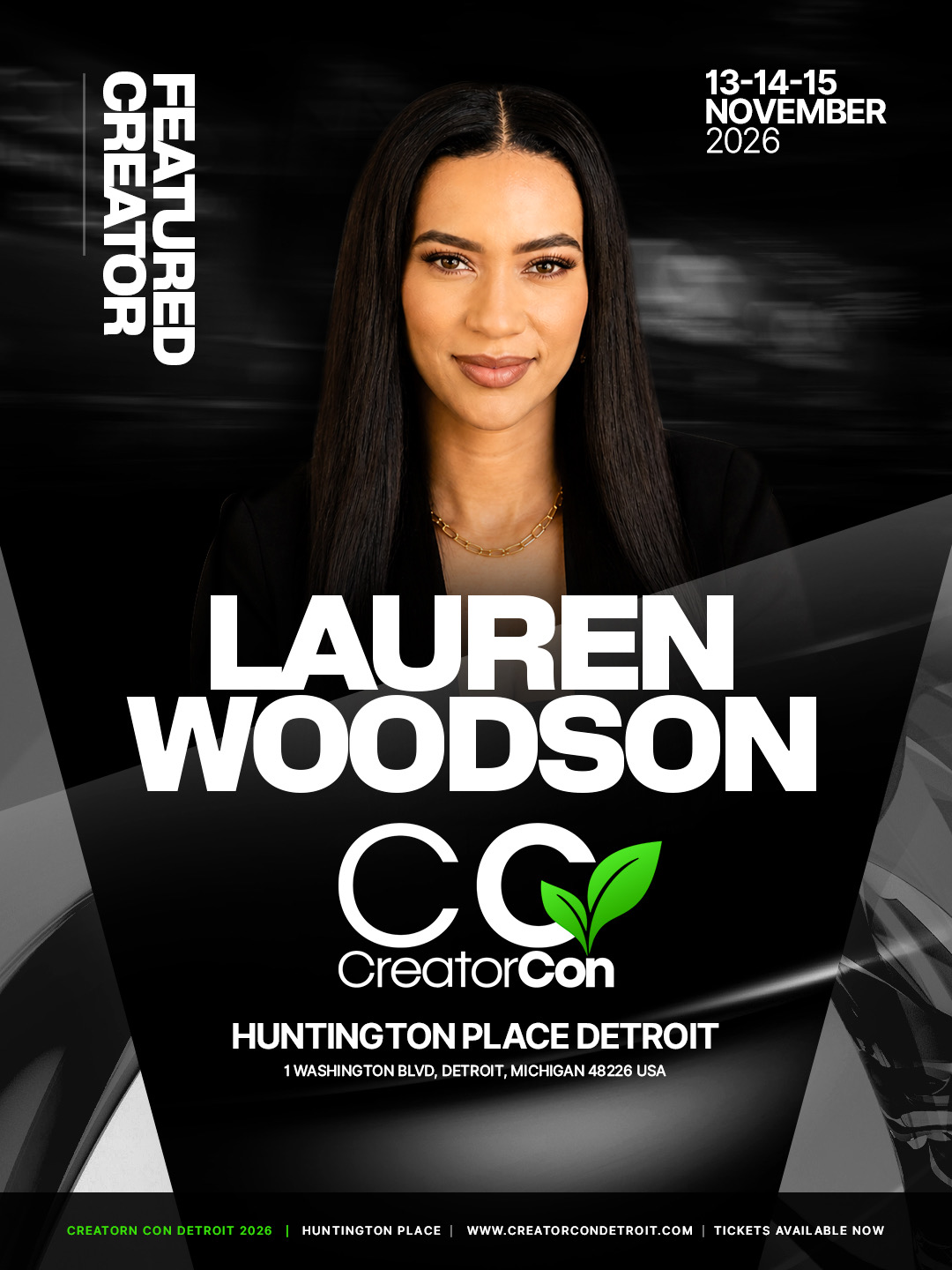 Featured creator Lauren Woodson